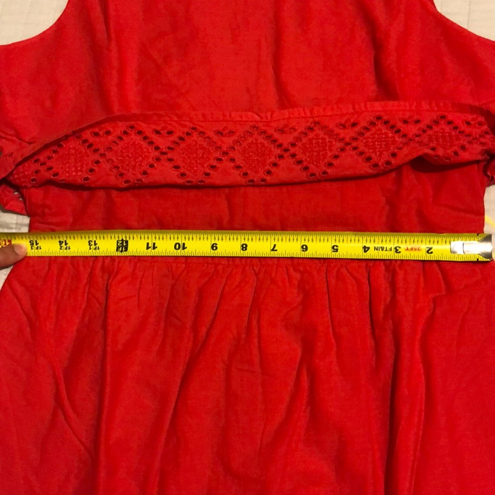 J.Crew Two-Tier Eyelet Dress - Picture 4 of 8